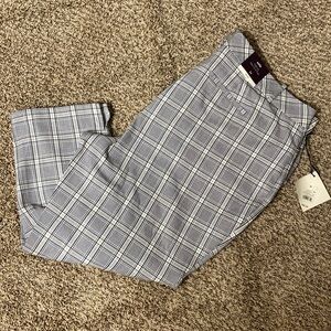 NWT Ava & Viv High Rise Stretch Ankle Pants with Comfort Waist